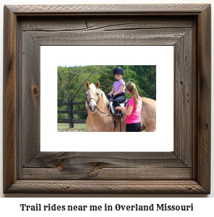 trail rides near me in Overland, Missouri